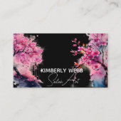 Cherry Blossom | Benoemingskaart Afsprakenkaartje (Voorkant)