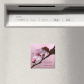 Cherry Blossom Bewaar de datummagneet Magneet (Insitu (Vaatwasser))