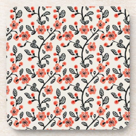 Cherry Blossom Bier Onderzetter (Voorkant)