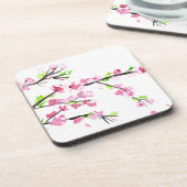 Cherry blossom bier onderzetter (Linkerzijde)