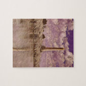 Cherry Blossom bij het Washington Monument Legpuzzel (Horizontaal)