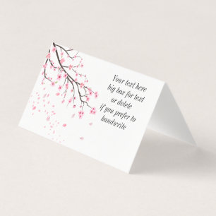 Cherry Blossom bloemblaadjes volgen Kaart