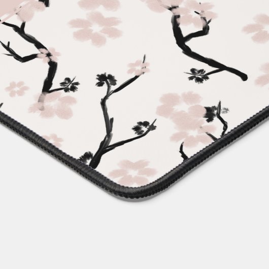 Cherry Blossom Bloemen Aangepaste naam Bureaumat (Hoek)