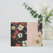 Cherry blossom bloemen Briefkaart (Staand voorkant)