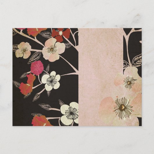 Cherry blossom bloemen Briefkaart (Voorkant)