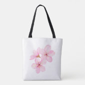 Cherry Blossom  Bloemen Custom Tote Bag (Achterkant)