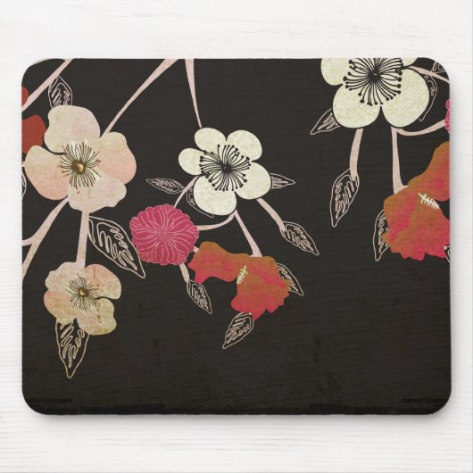 Cherry blossom bloemen Mousepad Muismat (Voorkant)