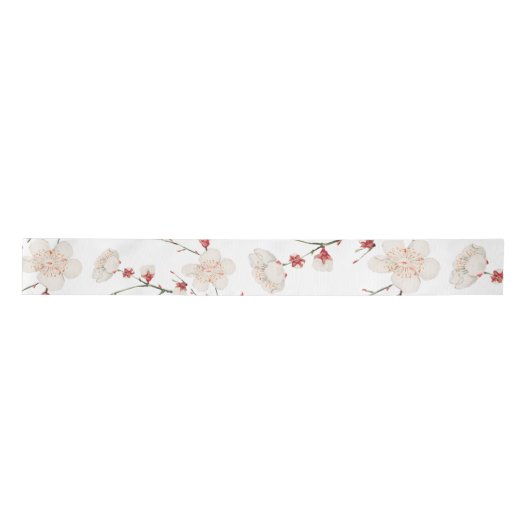 Cherry Blossom Bloemen Satijnen Lint (Voorkant)