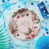 Cherry Blossom Bloemen Verjaardag Papieren Bordje (Feest)