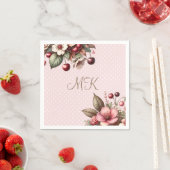 Cherry Blossom Bloemen Verjaardag Servet (Insitu)