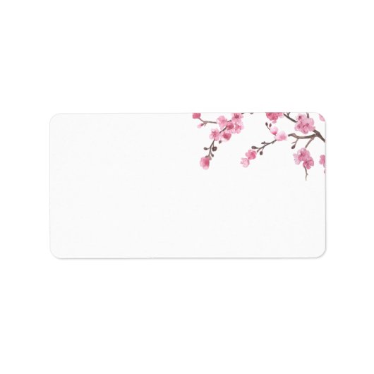 Cherry Blossom Bloom | Etiket (Voorkant)