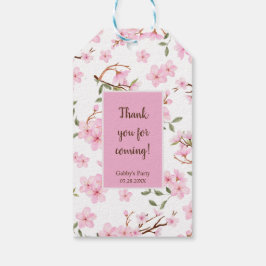 Cherry Blossom Bloom Gift Label Cadeaulabel