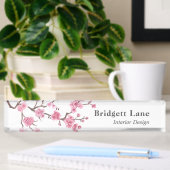 Cherry Blossom Bloom | Naam + titel Naambordje