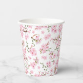 Cherry Blossom Bloom Paper Cups Papieren Bekers (Voorkant)