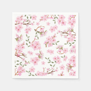 Cherry Blossom Bloom Papieren servetten