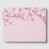 Cherry Blossom Bloom | Weddenschap Gastenboek (Achterkant)