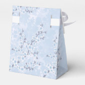 Cherry Blossom Blue Birthday Bedankt Bedankdoosjes (Achterkant)