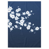 Cherry Blossom Blue White Tafelkleed (Voorkant)