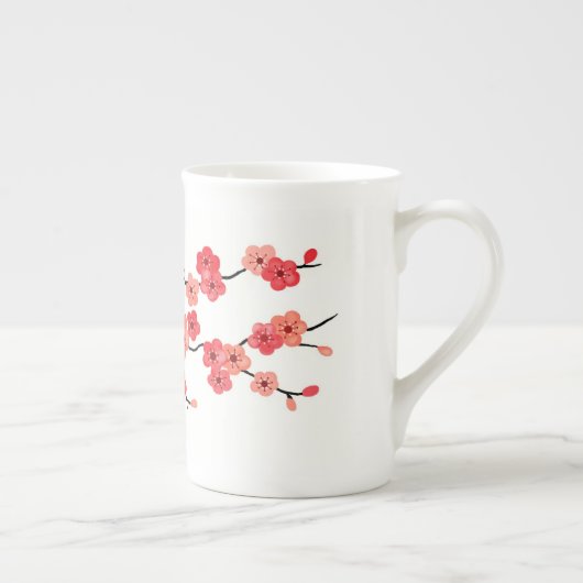 Cherry Blossom Bone China Mok (Rechts)