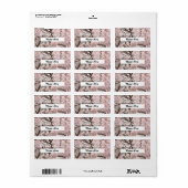 Cherry Blossom Book Label (Full Sheet)