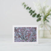 Cherry Blossom (Borded) Visitekaartje (Staand voorkant)