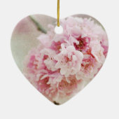 Cherry Blossom Botanical Keramisch Ornament (Achterkant)