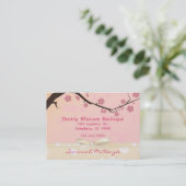 Cherry Blossom Boutique Visitekaartjes (Staand voorkant)