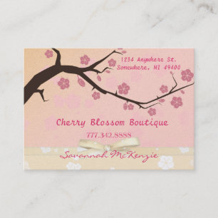 Cherry Blossom Boutique Visitekaartjes