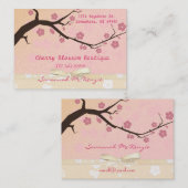 Cherry Blossom Boutique Visitekaartjes (Voorkant / Achterkant)