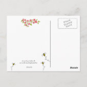 Cherry Blossom Branch Briefkaart (Achterkant)