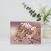Cherry Blossom Branch Briefkaart (Staand voorkant)