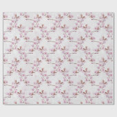 Cherry Blossom Branch Cadeaupapier (Vlak)