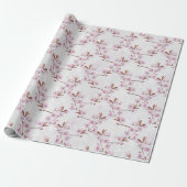 Cherry Blossom Branch Cadeaupapier (Uitgerold)