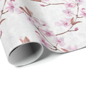 Cherry Blossom Branch Cadeaupapier (Rol Hoek)