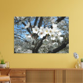 Cherry Blossom Branch Canvas Afdruk (Insitu (Woonkamer))