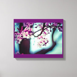 Cherry Blossom Branch Canvas Afdruk