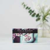 Cherry Blossom Branch Visitekaartje (Staand voorkant)