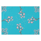Cherry Blossom Branches Aangepaste Tafeldoek Tafelkleed (Voorkant (Horizontaal))