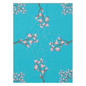 Cherry Blossom Branches Aangepaste Tafeldoek Tafelkleed (Voorkant)