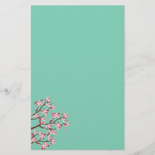Cherry Blossom Branches Briefpapier (Voorkant)