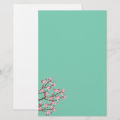 Cherry Blossom Branches Briefpapier (Voorkant / Achterkant)