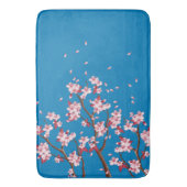 Cherry Blossom Branches Custom Bath Mat (Voorkant Verticaal)