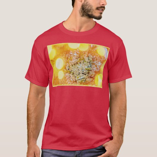 "Cherry Blossom Branches" Cute Photo. Bestel nu T-shirt (Voorkant)