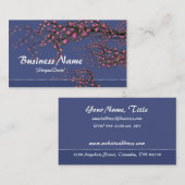 Cherry Blossom Branches/Tree Visitekaartjes (Voorkant / Achterkant)