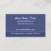 Cherry Blossom Branches/Tree Visitekaartjes (Achterkant)