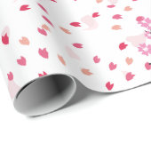Cherry Blossom Breeze Wrapping Paper Cadeaupapier (Rol Hoek)
