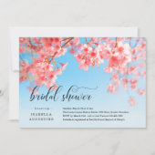 Cherry Blossom Bridal Shower Uitnodiging (Voorkant)