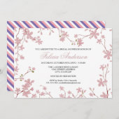Cherry Blossom - Bridal Shower - Uitnodiging (Voorkant / Achterkant)