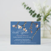 Cherry Blossom Bridal Shower Uitnodiging (Staand voorkant)