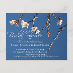 Cherry Blossom Bridal Shower Uitnodiging